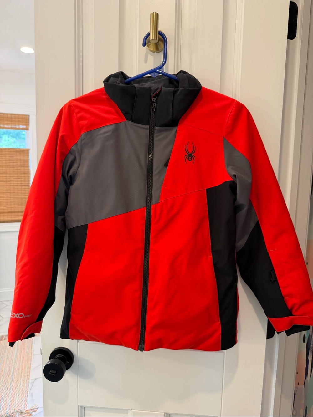 Boys Spyder Red Ski Coat Size 12